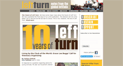 Desktop Screenshot of leftturn.org
